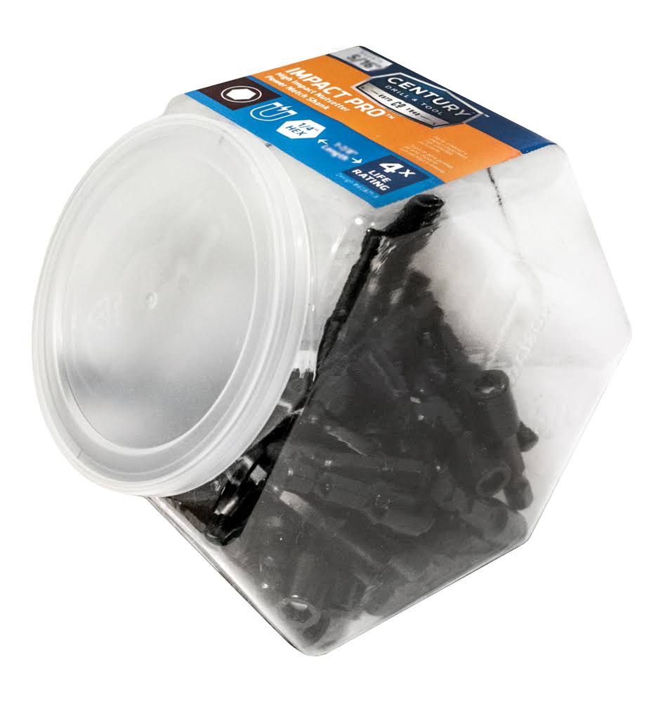 Century Drill u0026 Tool 60877 0.43 x 2.56 in. Magnetic Nutsetter - Pack of 50