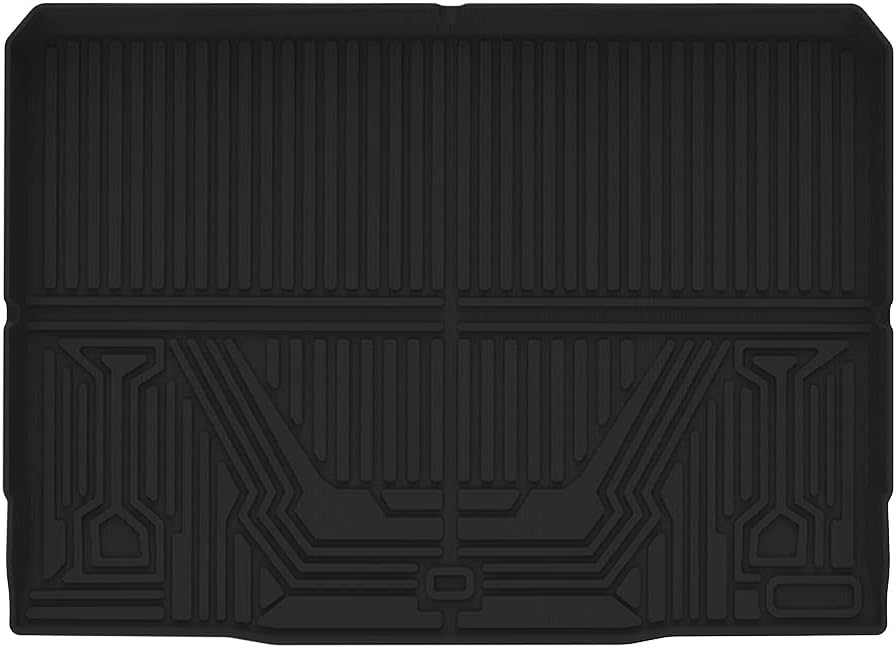 Mixsuper Custom Fit for Cargo Liner 2021 2022 Ford Bronco 4-Door Models Trunk Liner Bronco Accessories All Weather Rear Cargo Trunk Floor Mat (Not Fit Bronco Sport)