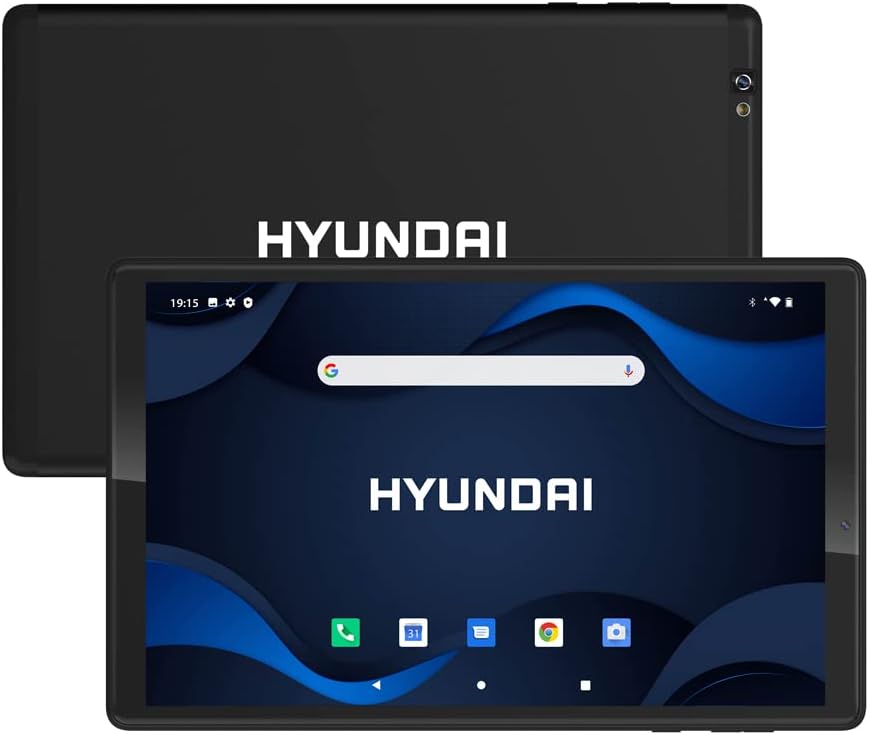 [2022] Hyundai, 8 Inch Android Tablet, 2GB/32GB, Fast AX WiFi + BT 5.0 + 3500mAh Battery, Fast USB Type-C Charging, Android 11 Go, Quad-Core Processor, HD IPS Display - HYtab Plus 8WB1 Pack of 2
