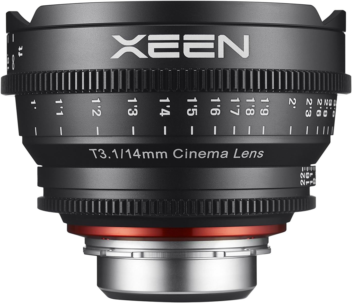 Rokinon Xeen XN14-PL 14mm T3.1 Professional Cine Lens for PL Mount Pro Video Cameras (Black)
