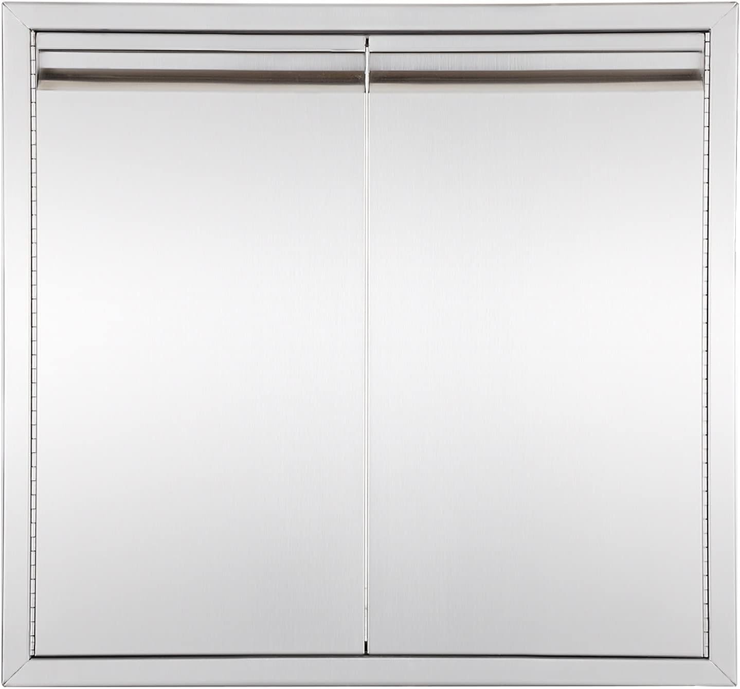 Outdoor Kitchen Double Access Door Stainless Steel;26