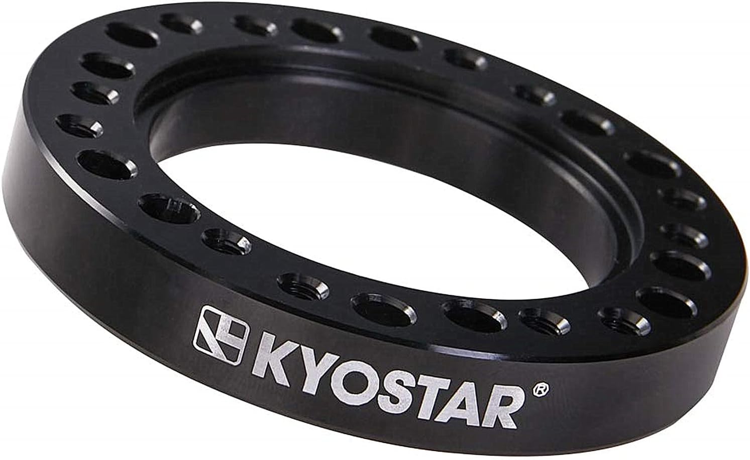 KYOSTAR Dry Carbon Fiber Ring Steering Wheel Quick Release Hub Adapter Boos Kit Black 8306#