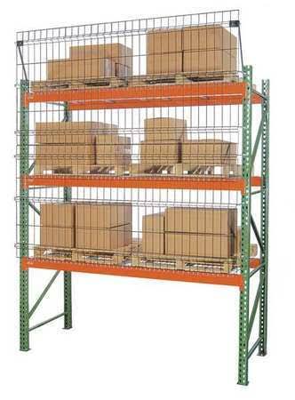 Husky Rack u0026 Wire AS10848 Aisle Shield,108in L x 108in W x 48in H