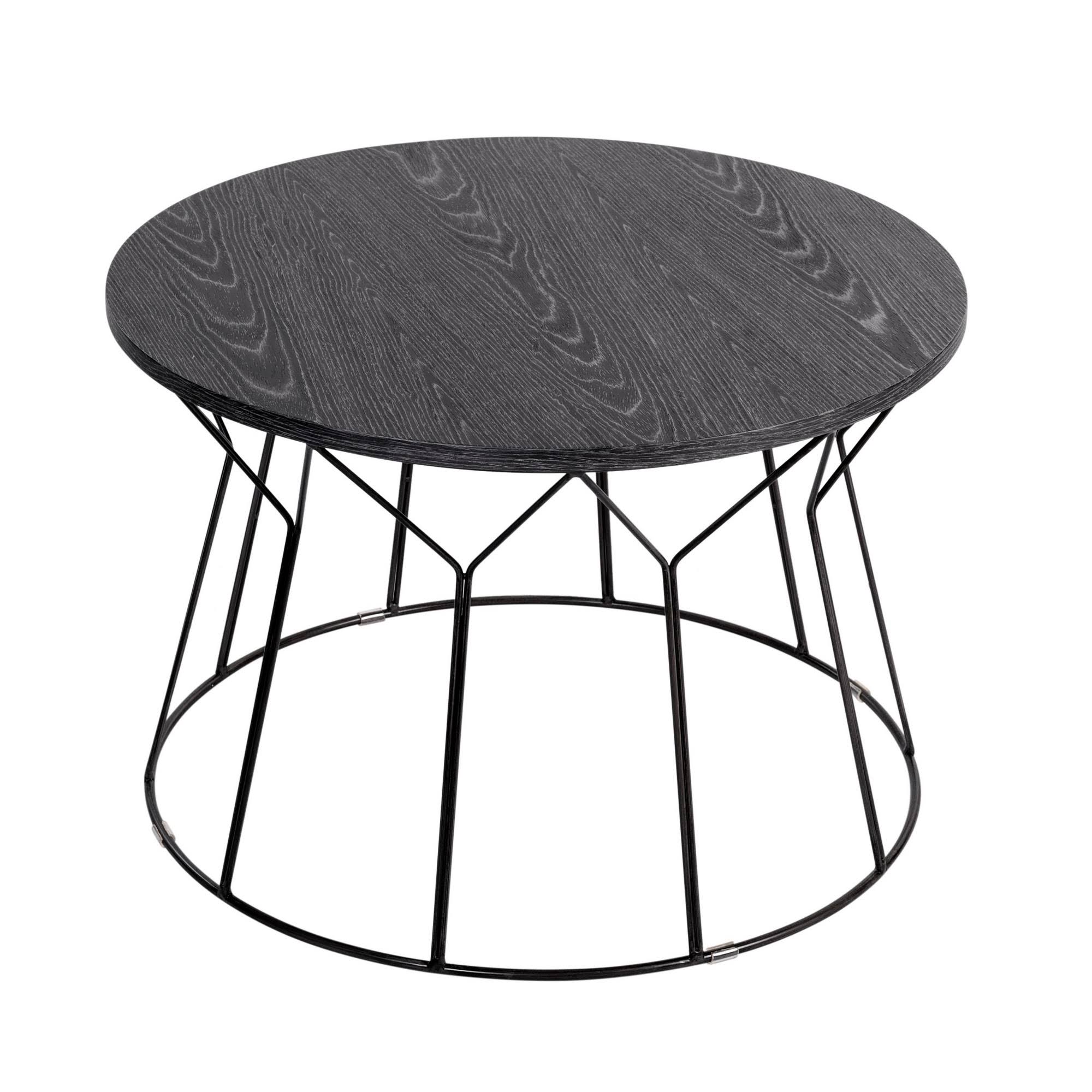 Elle Decor - Fleur Coffee Table - Noir Black