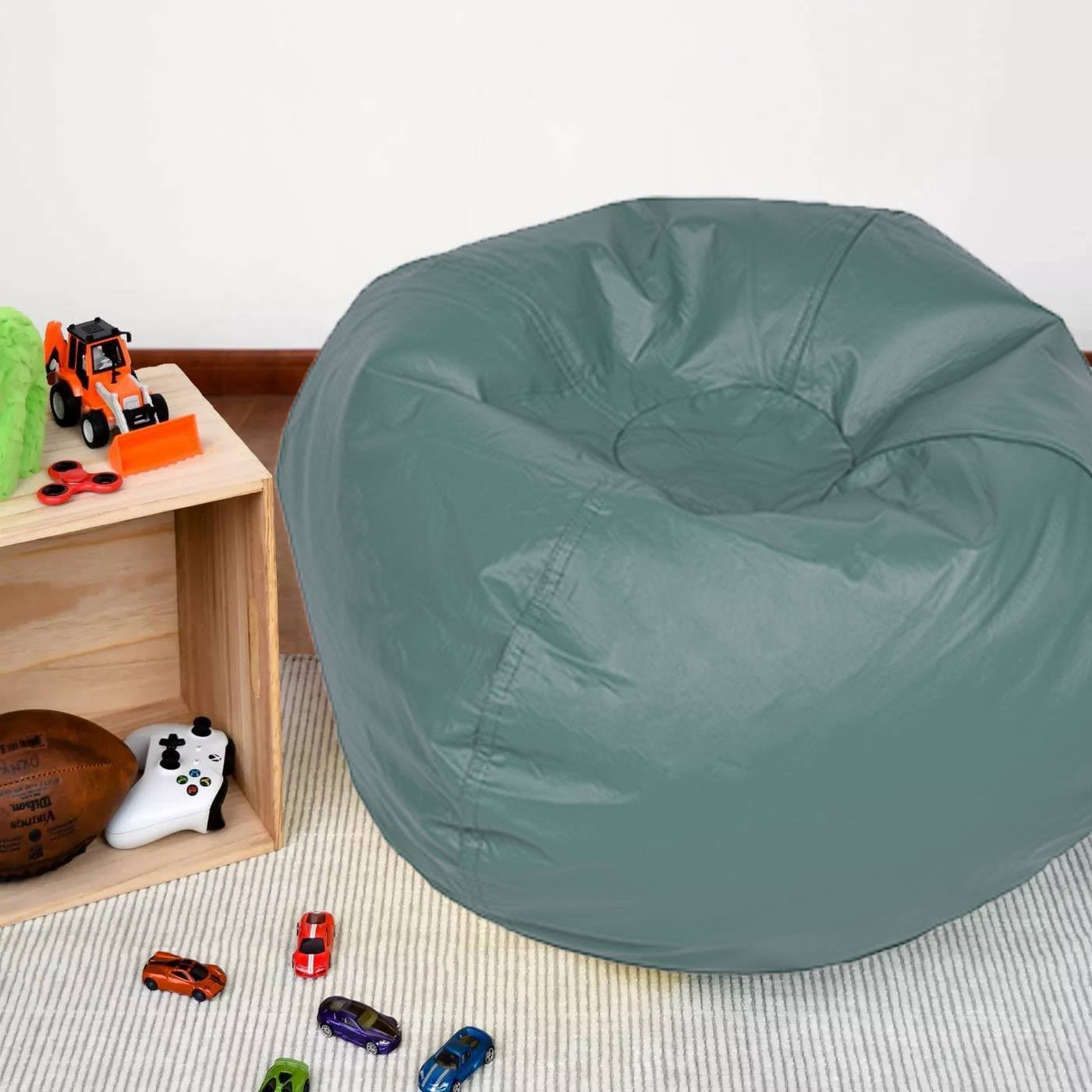 Medium Vinyl Bean Bag Shadow Pine - Acessentials
