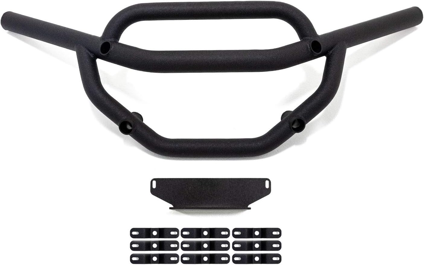 SuperATV Heavy Duty Sport Front Bumper for Can-Am Maverick Trail 800/1000 (2018+) - Black