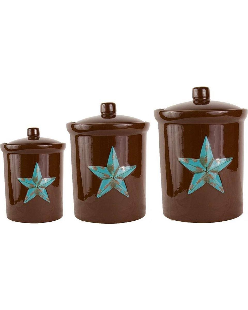 HiEnd Accents Star Canister Set