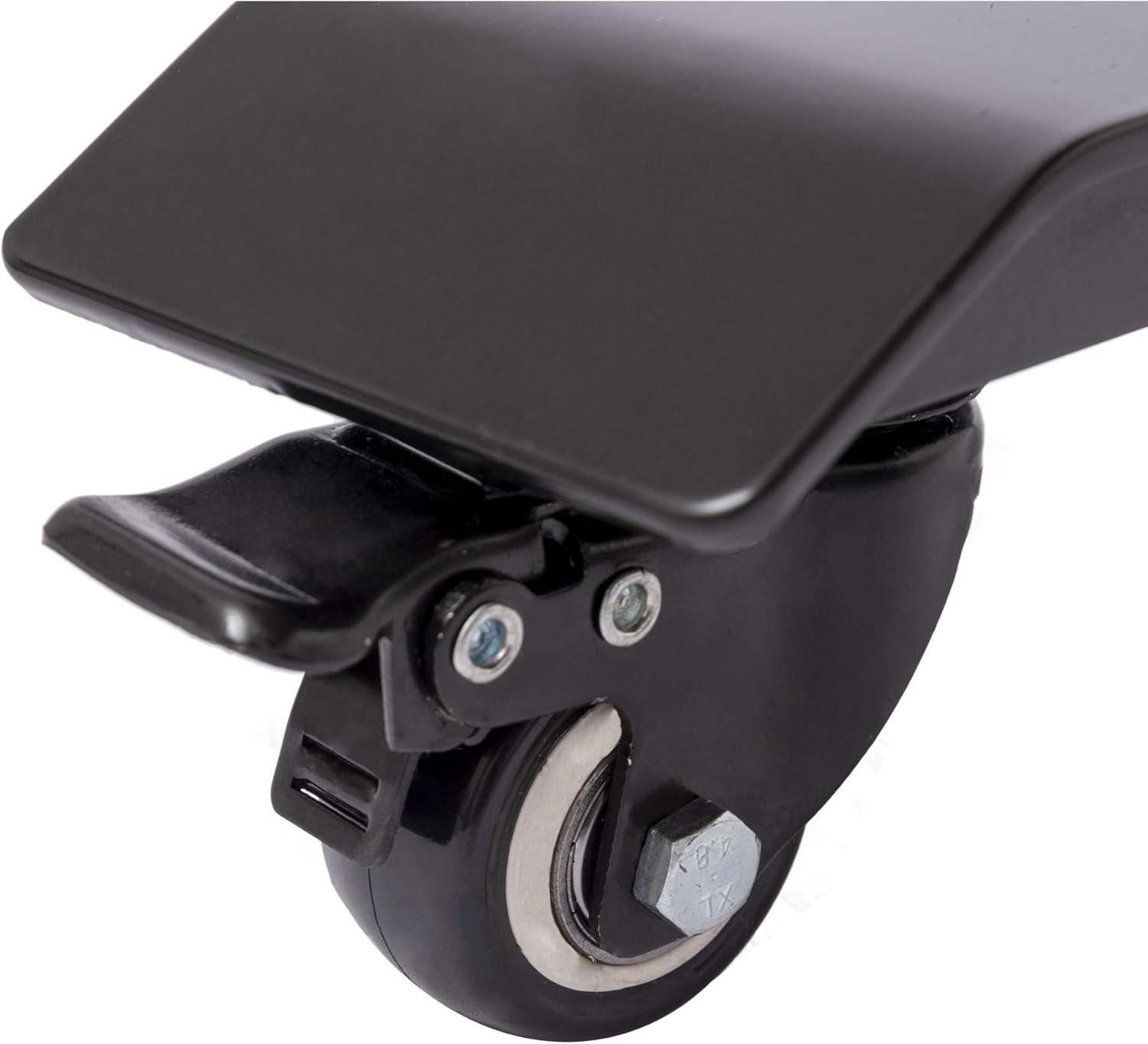 Stand Up Desk Store Dual Motor Electric Adjustable Height Standing Desk with EZ Assemble Steel Frame (Black Frame/Teak Top, 60