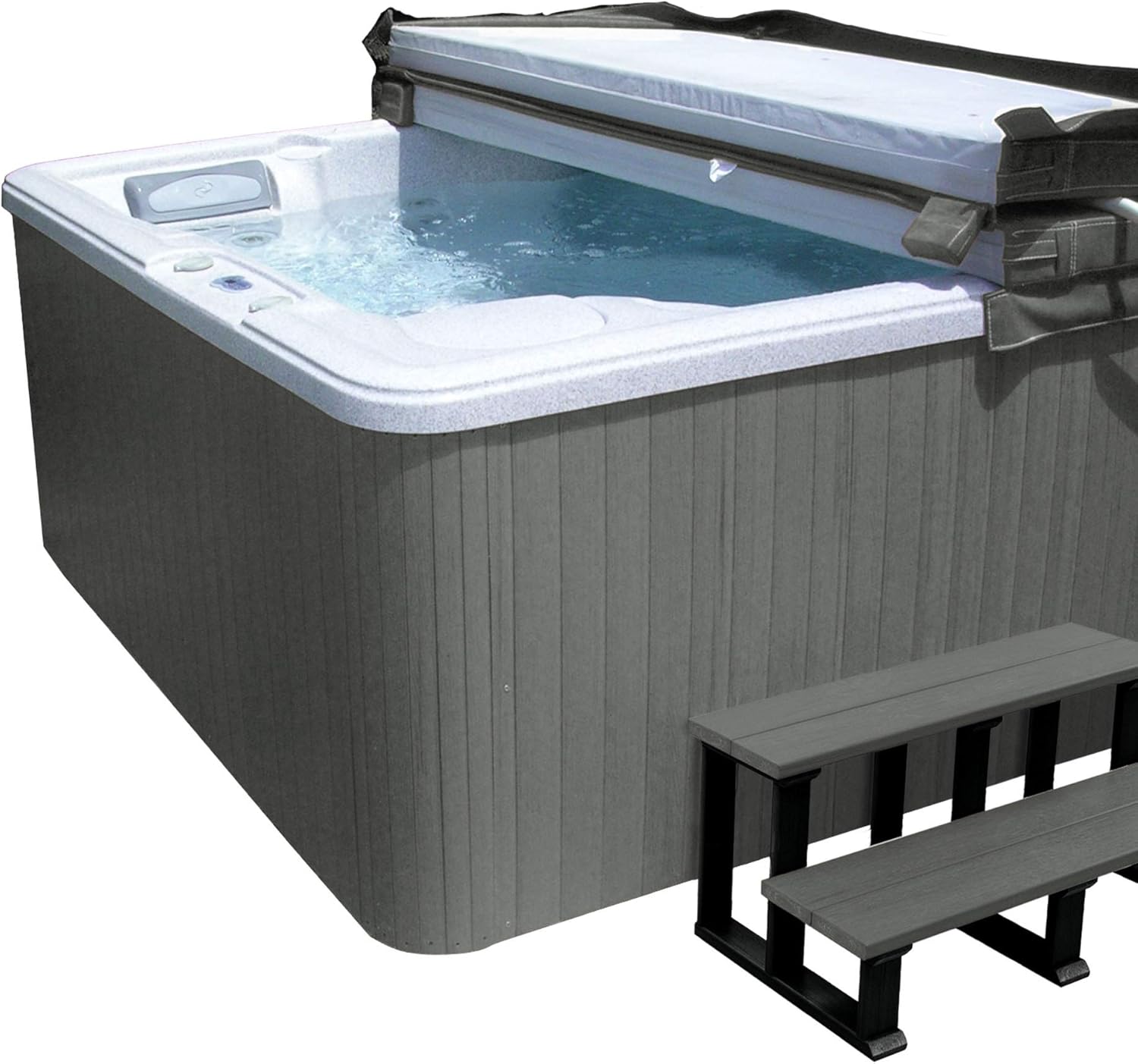 Highwood SPAKIT-FL-ACE Hot Tub Cabinet Spa Replacement Kit, Weathered Acorn