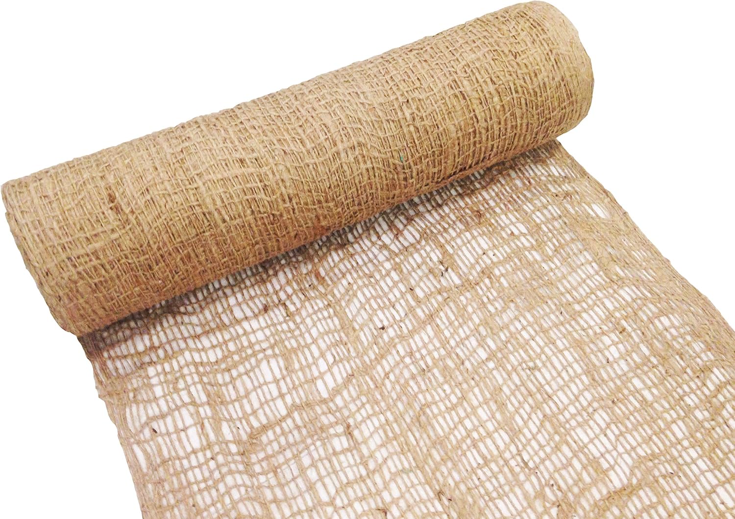 Sandbaggy Jute Netting&nbsp;| 225 ft Length by 4 ft Width&nbsp;Roll | Tough Erosion Control Matting Blanket&nbsp;| Stops Erosion On Hills & Slopes | Trusted by Contractors & Homeowners Across America&nbsp; (1 Roll)