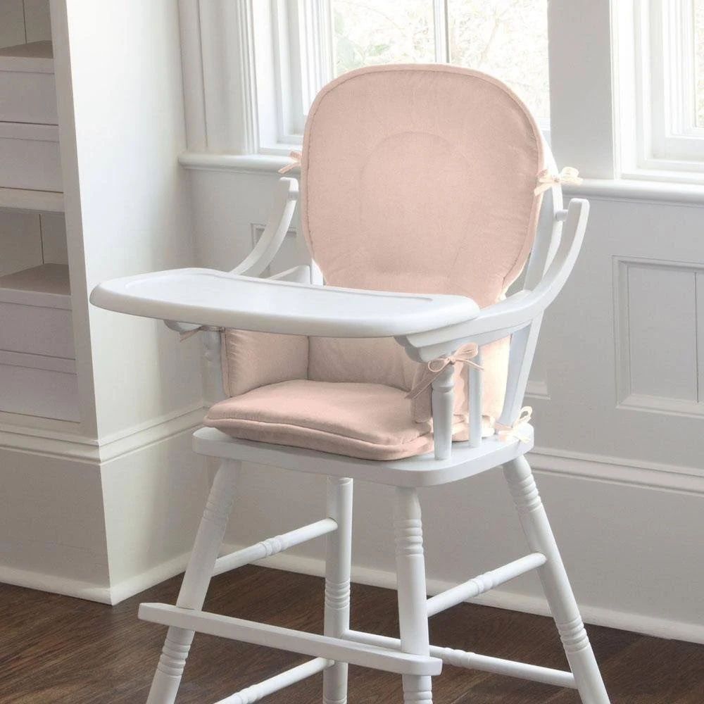 Carousel Designs Solid Peach High Chair Pad