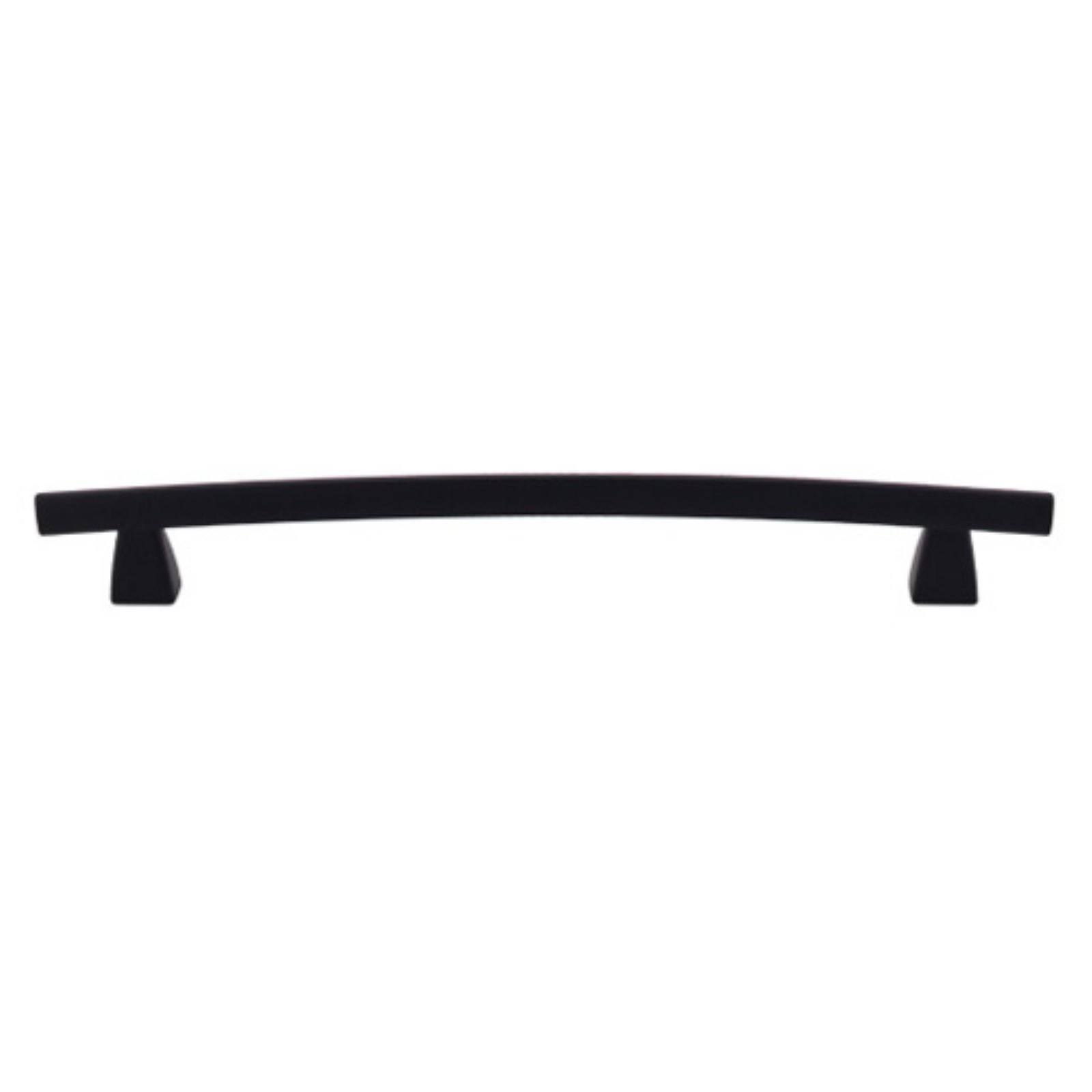 Top Knobs TK6BLK Arched Pull 12x22 - Flat Black