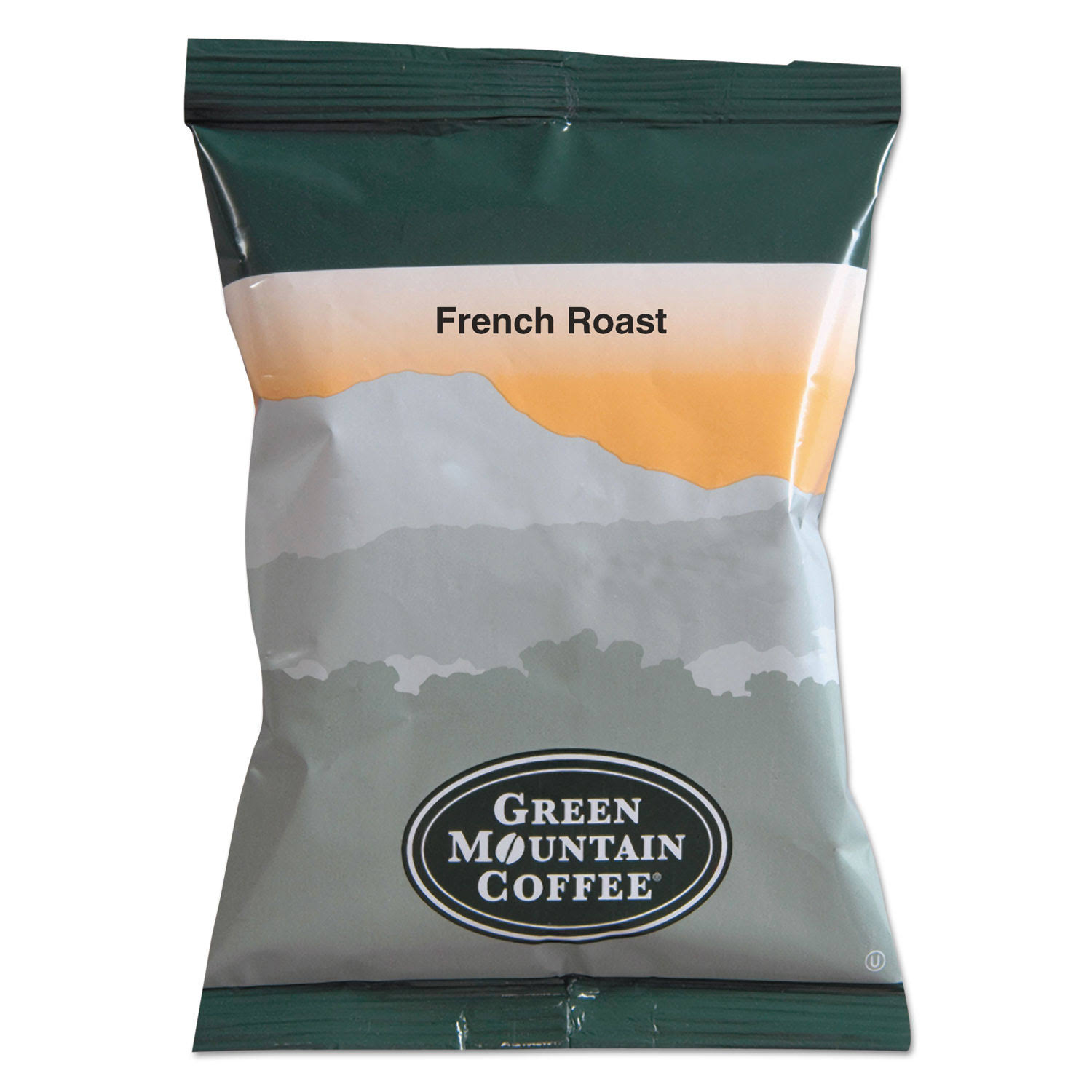 Green Mountain French Roast Coffee Fraction Packs 2.2oz 50/Carton 4441