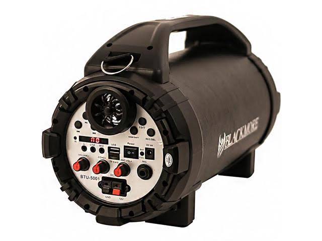 Blackmore Portable 750W Amplified Bluetooth Speaker - Black BTU-5001