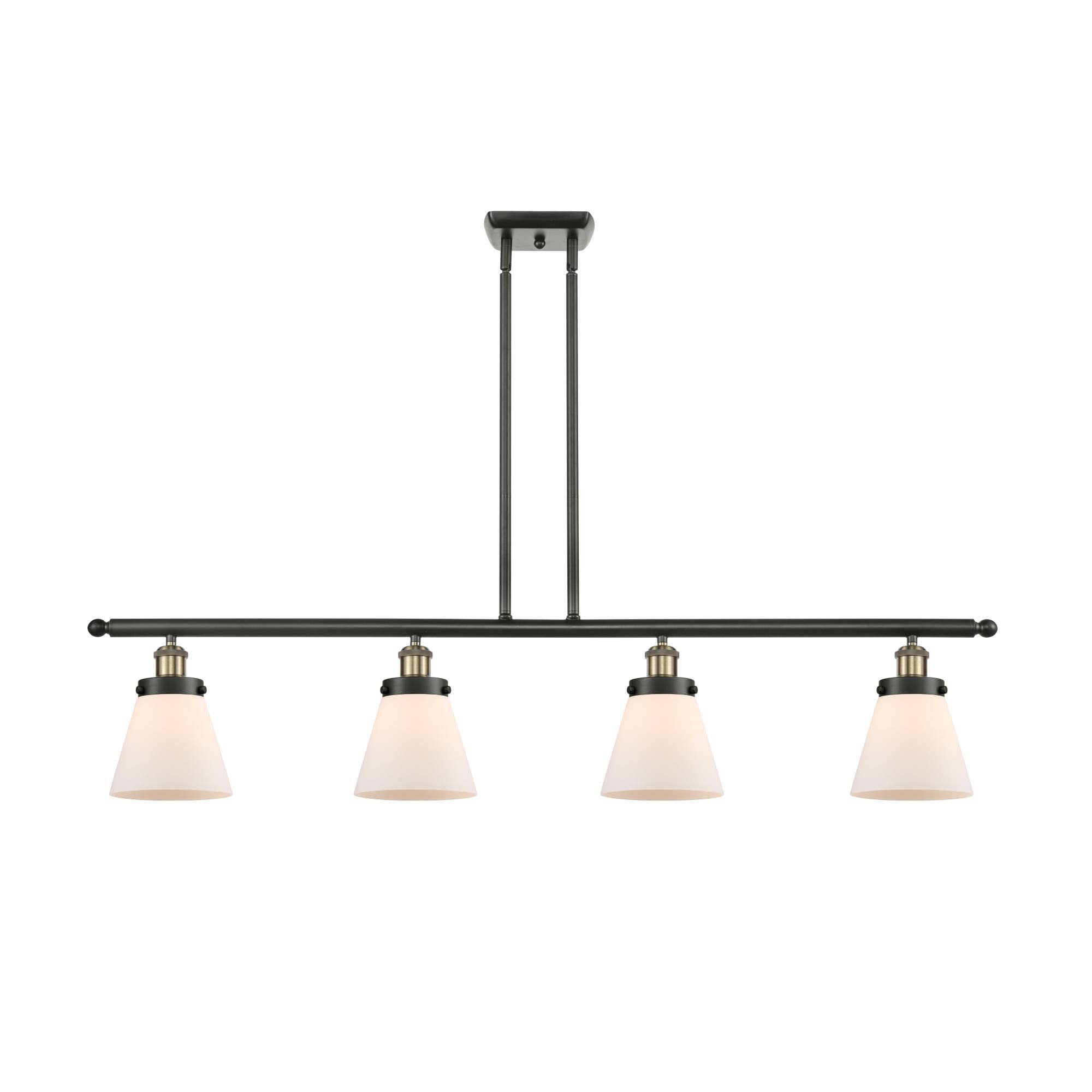 Innovations 4 Light Island Light Black Antique Brass Finish - Bulbs Included