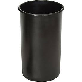 Witt Plastic Liner for Round Aluminum Trash Cans, 35 Gallon, Black