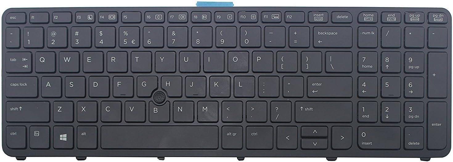 New for HP ZBook 15 745663-001 Mobile Workstation Backlit US Keyboard
