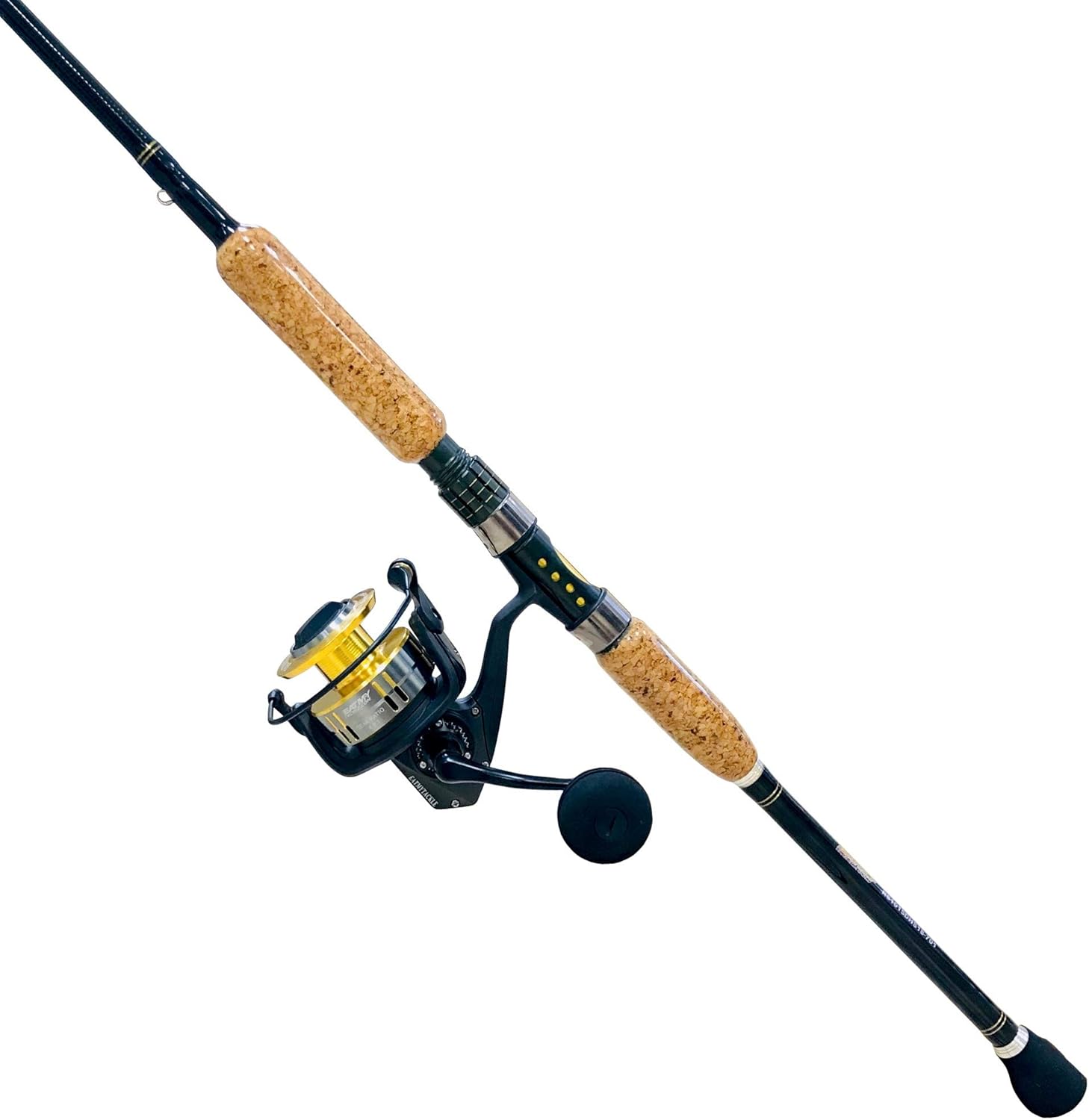 EatMyTackle Blue Marlin Saltwater Spinning Rod and Reel Combo