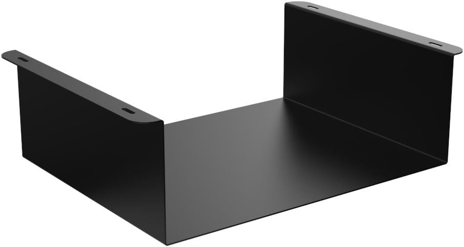 Oeveo Under Mount 445-14W x 4.75H x 11D | Under Desk Computer Mount for SFF Computers | UCM-445 Pack of 2