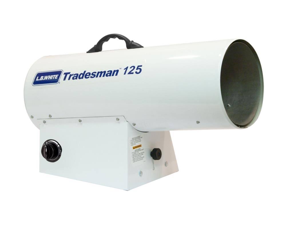 lb White CP125 Tradesman 125 LP Forced Air Heater | Acme Tools