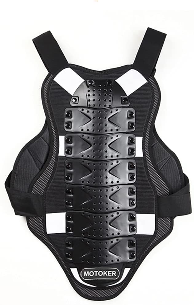 MOTOKER Motorcycle Armor Vest Chest Back Spine Protector Touring Motocross Off-Road Racing Cycling Body Guard
