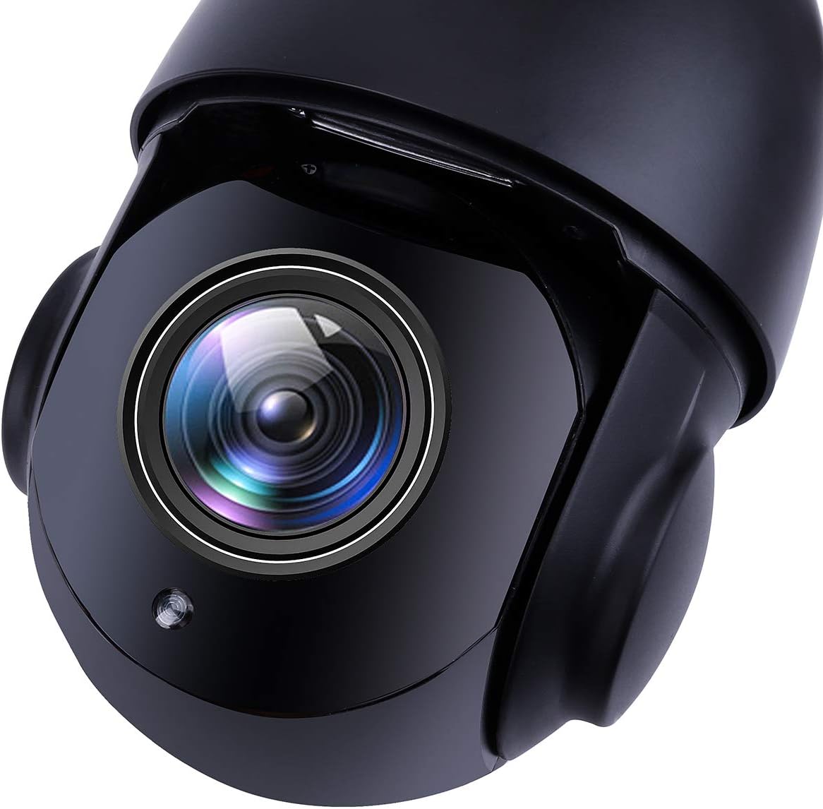PTZ Camera Outdoor, Super FHD 5MP 5.0 Megapixel, Wireless WiFi Connection, 20X Optical Zoom Security Camera, Auto Tracking, AI Human Detection, Auto Focus, 328ft IR Night Vision, 2 Way Audio