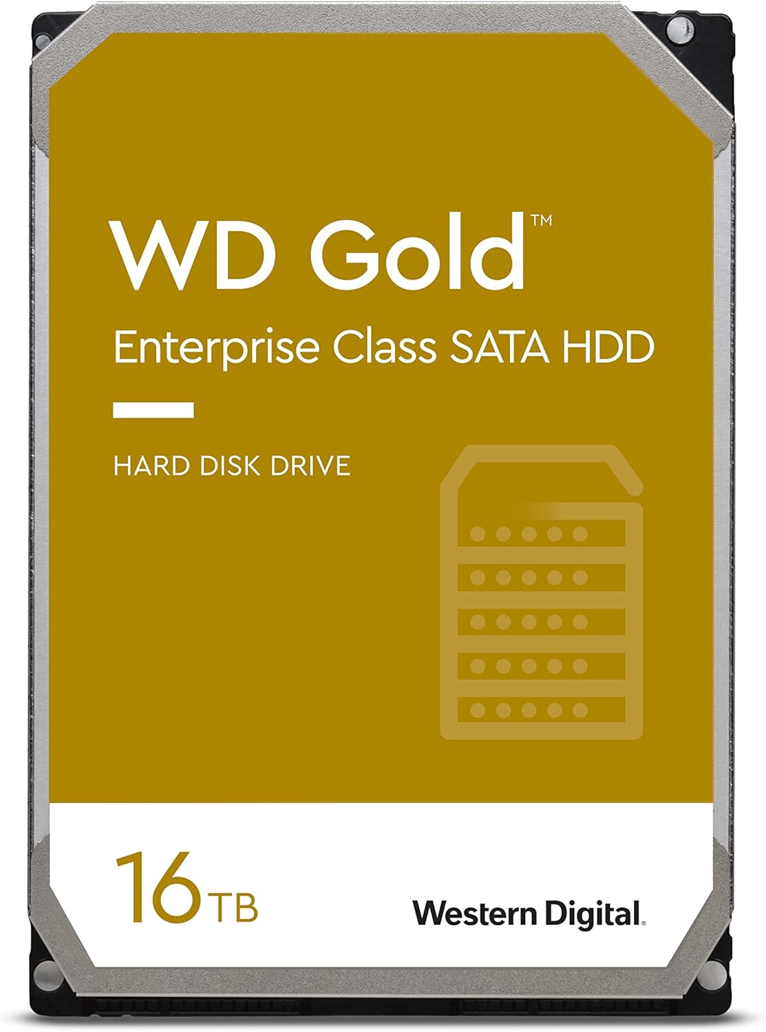 Western Digital 2TB WD Gold Enterprise Class Internal Hard Drive - 7200 RPM Class, SATA 6 Gb/s, 128 MB Cache, 3.5