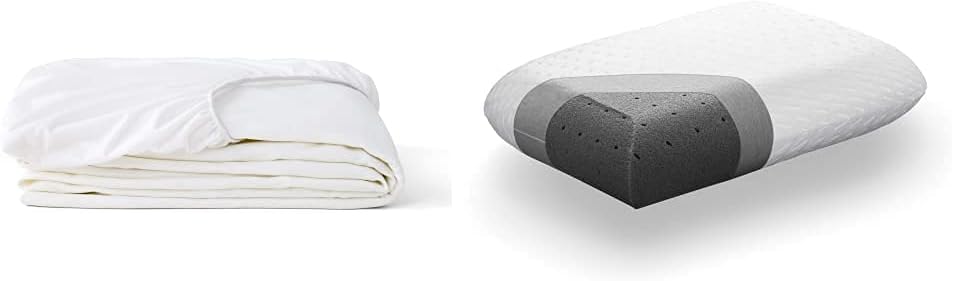 Tuft & Needle Queen Mattress Protector - Waterproof - Liquid-Proof - Quiet and Soft - Fitted Sheet Style - Vinyl Free Pack of 2