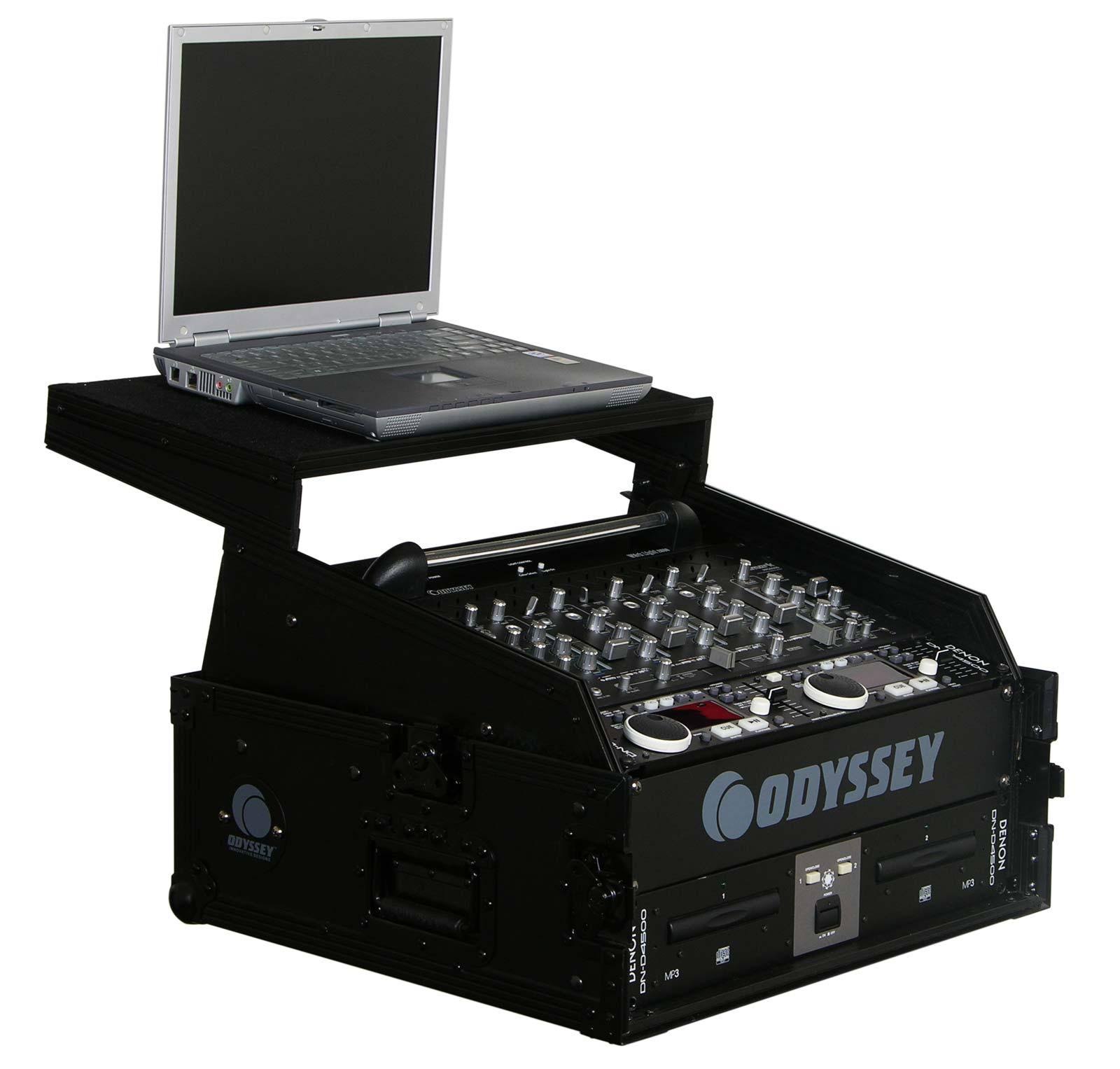 Odyssey FZGS1002BL Black Label Glide Style 10U x 2U Combo Rack