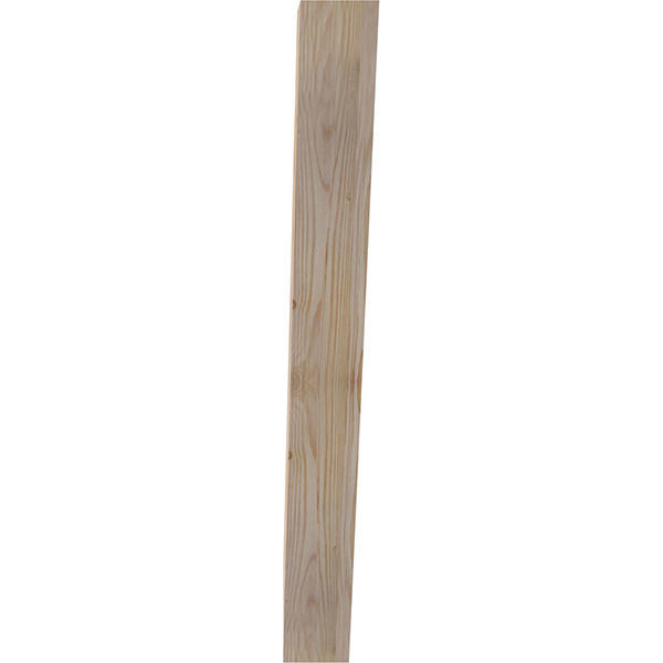 3 1/2x22W x 28x22D x 32x22H Traditional Smooth Brace, Douglas Fir