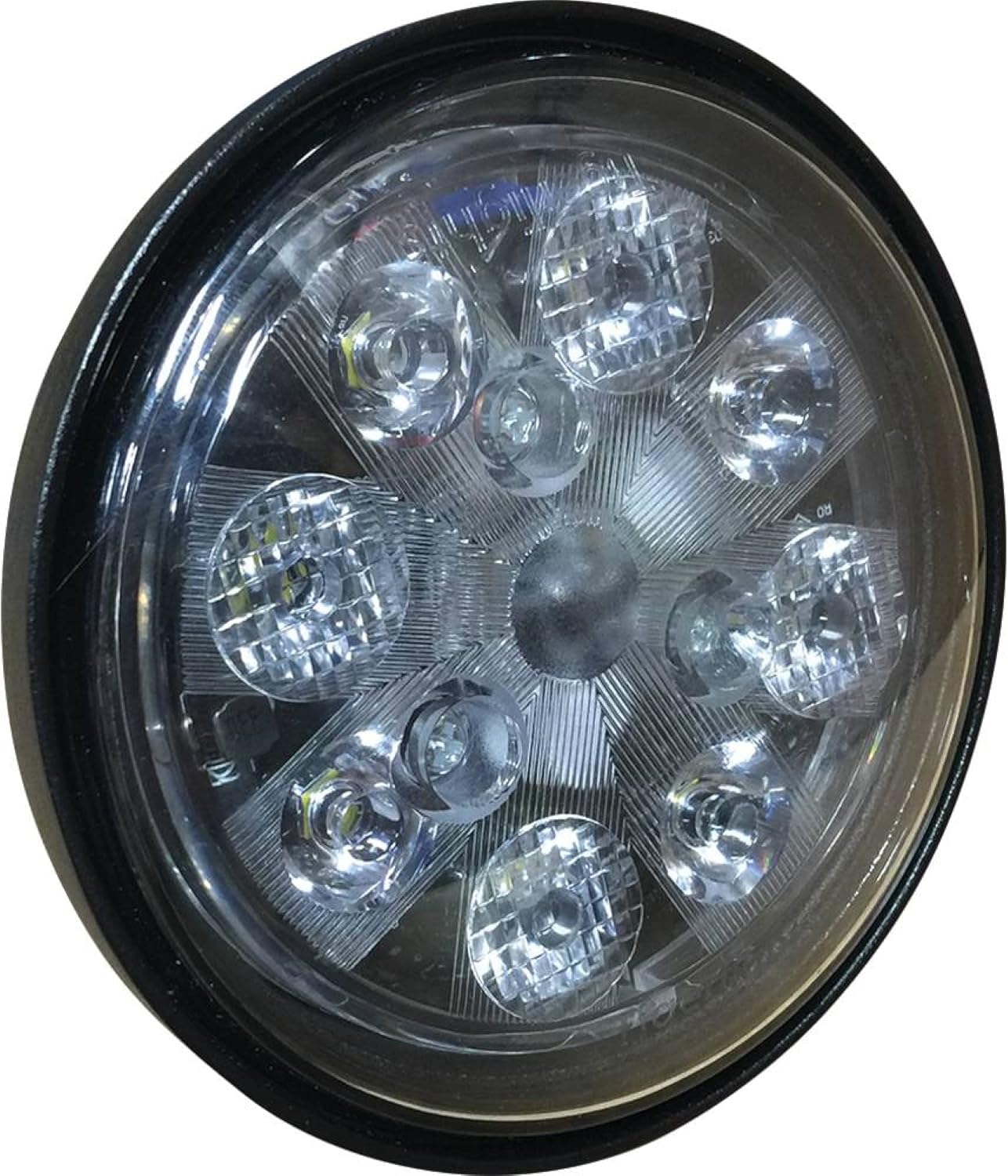 TIGERLIGHTS TL3015 24W LED Sealed Round Light 12V Compatible with/Replacement for Ford New Holland 2000, 2100, 2110, 2120, 2150, 2300, 2310, 2600 Flood/Spot Combo Off-Road Light Pack of 2
