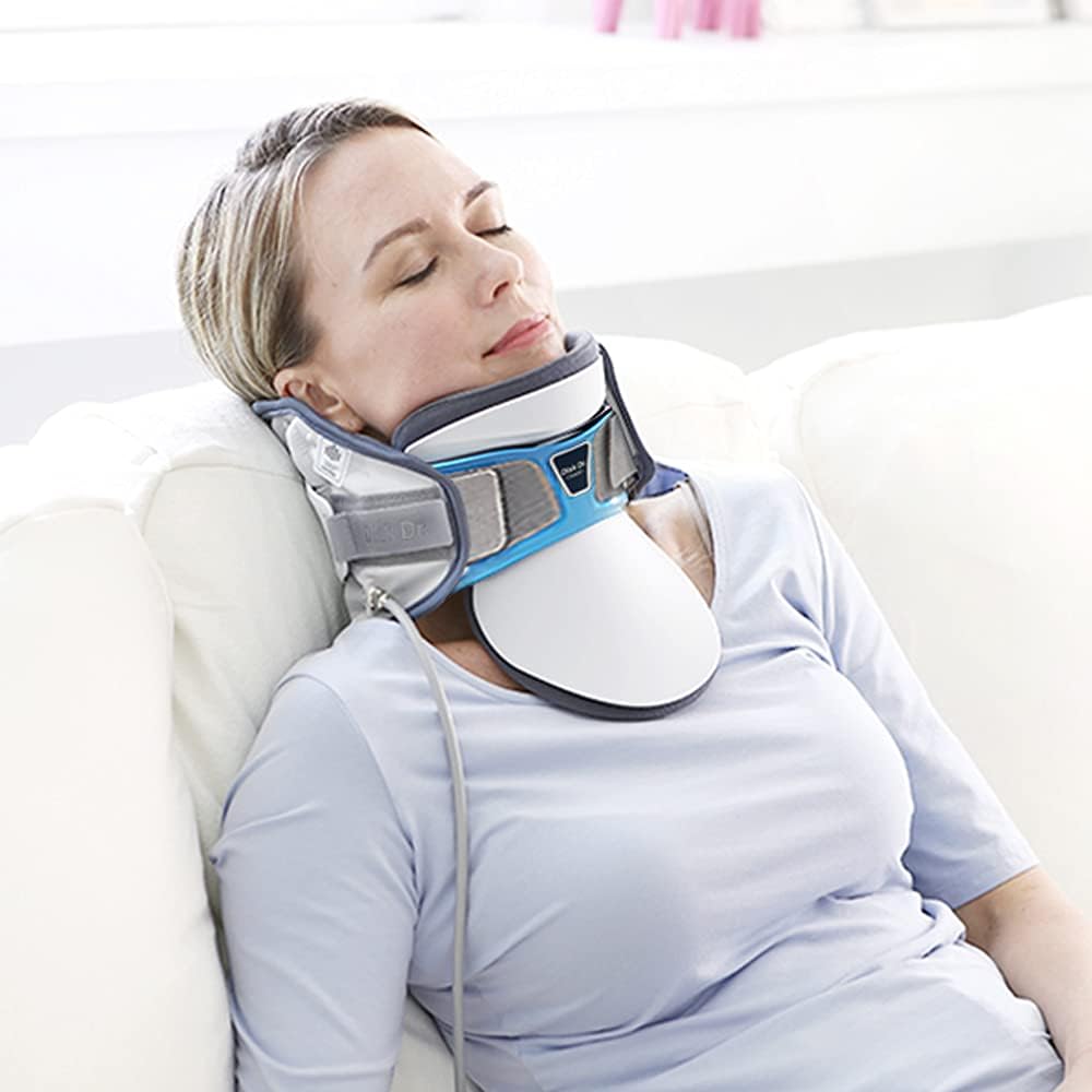 Neck & Shoulder Pain Relief, Strong Neck Stretcher & Support, Neck Relaxer & Daily Device, Powerful Cervical Traction (CS500 L Size)
