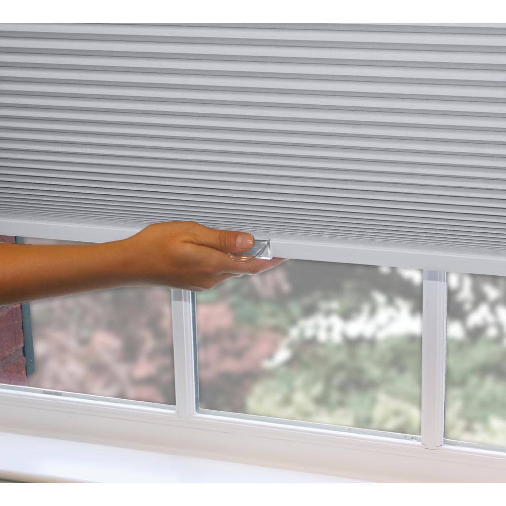 White Cordless Blackout Cellular Shade - 27 in. W x 64 in. L