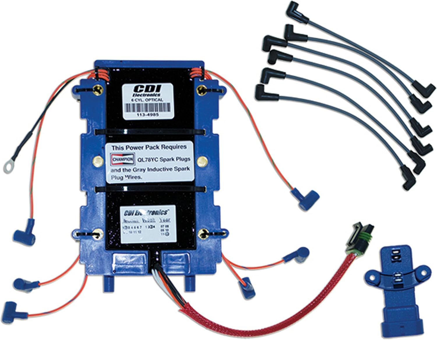 CDI Electronics 113-6367K 1 Johnson/Evinrude Power Pack Kit - 6 Cyl (1991-2006)