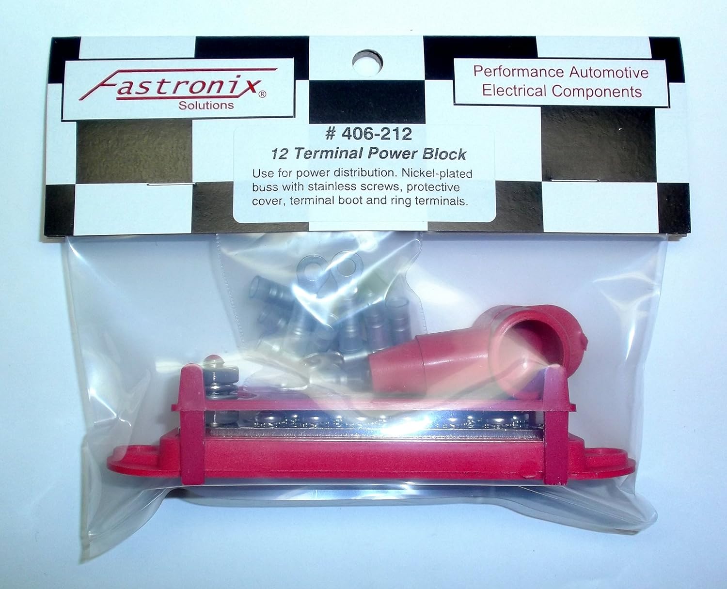 Fastronix 12 Terminal Power Distribution Block Kit Pack of 2