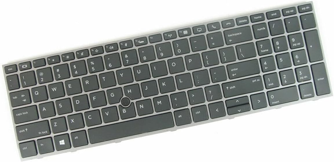 New Genuine Replacement Keyboard for HP ZBook 15 G5 G6 US Backlit L28407-001