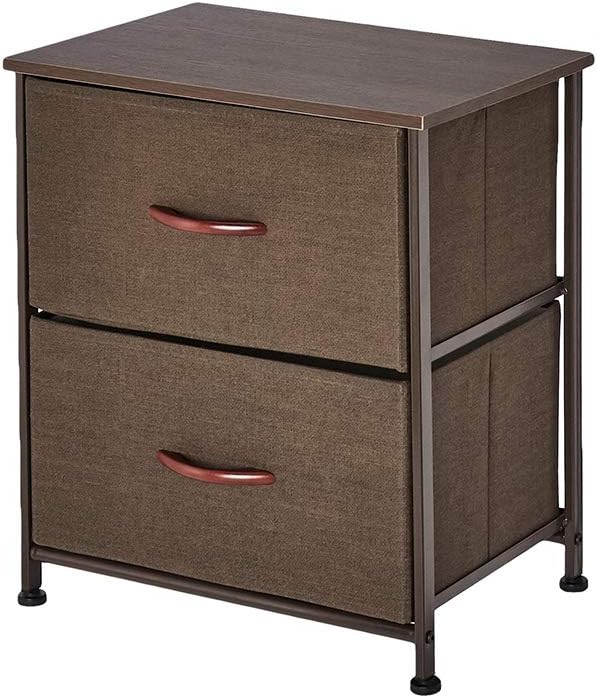 AZL1 Life Concept 4 Drawers Storage Organizer Unit, Foldable For Saving Space,Easy Assembly, Vertical Dresser Storage Tower for Closet, Bedroom, Entryway, 22.83inches, Light Grey/4-tier