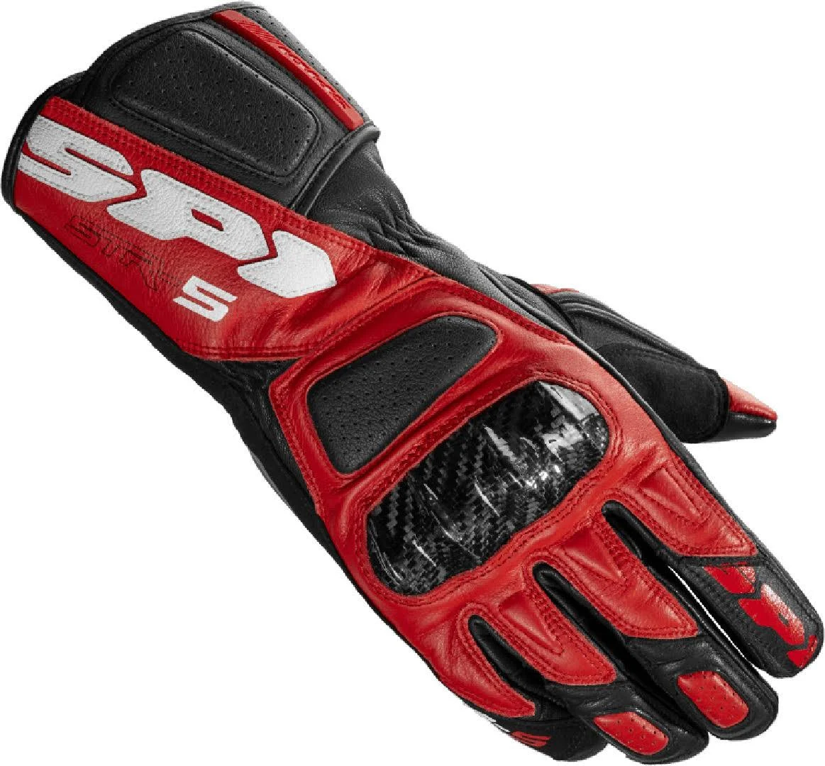 Spidi STR-5 Gloves Black Red
