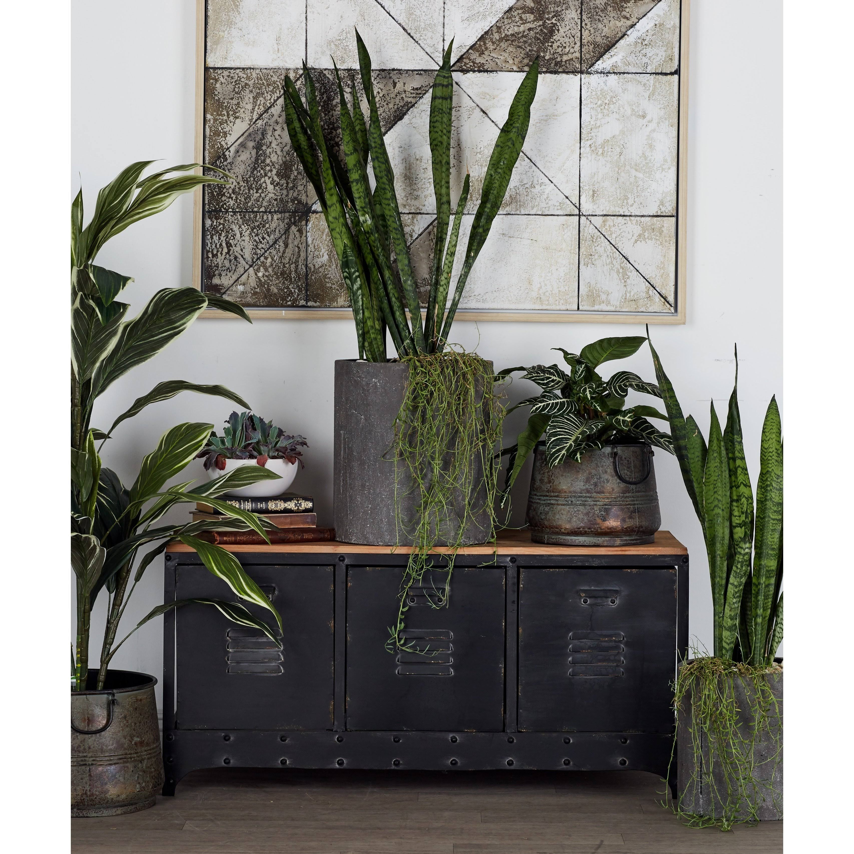 Olivia u0026 May Wood Storage Bench 3 Drawers, Black/Brown