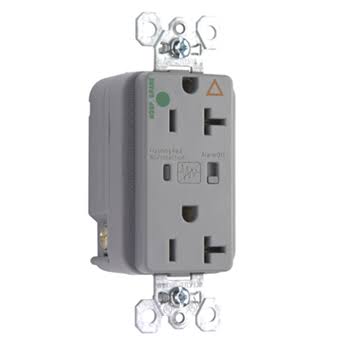 Pass u0026 Seymour Ig8300-Grysp TVSS IG Hospital Grade Receptacle