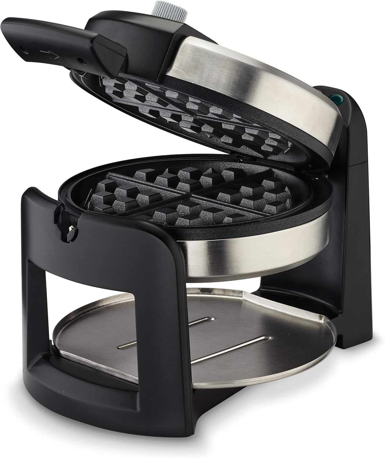 Cuisinart Waffle Maker, Round Flip Belgian, Stainless steel Pack of 2