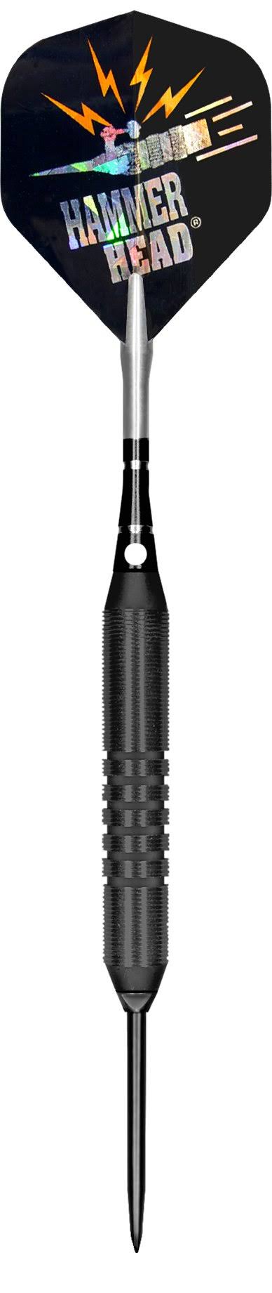 Bottelsen 0.28 Hammer Head Original Black Steal Steel Tip Dart; 28 Grams