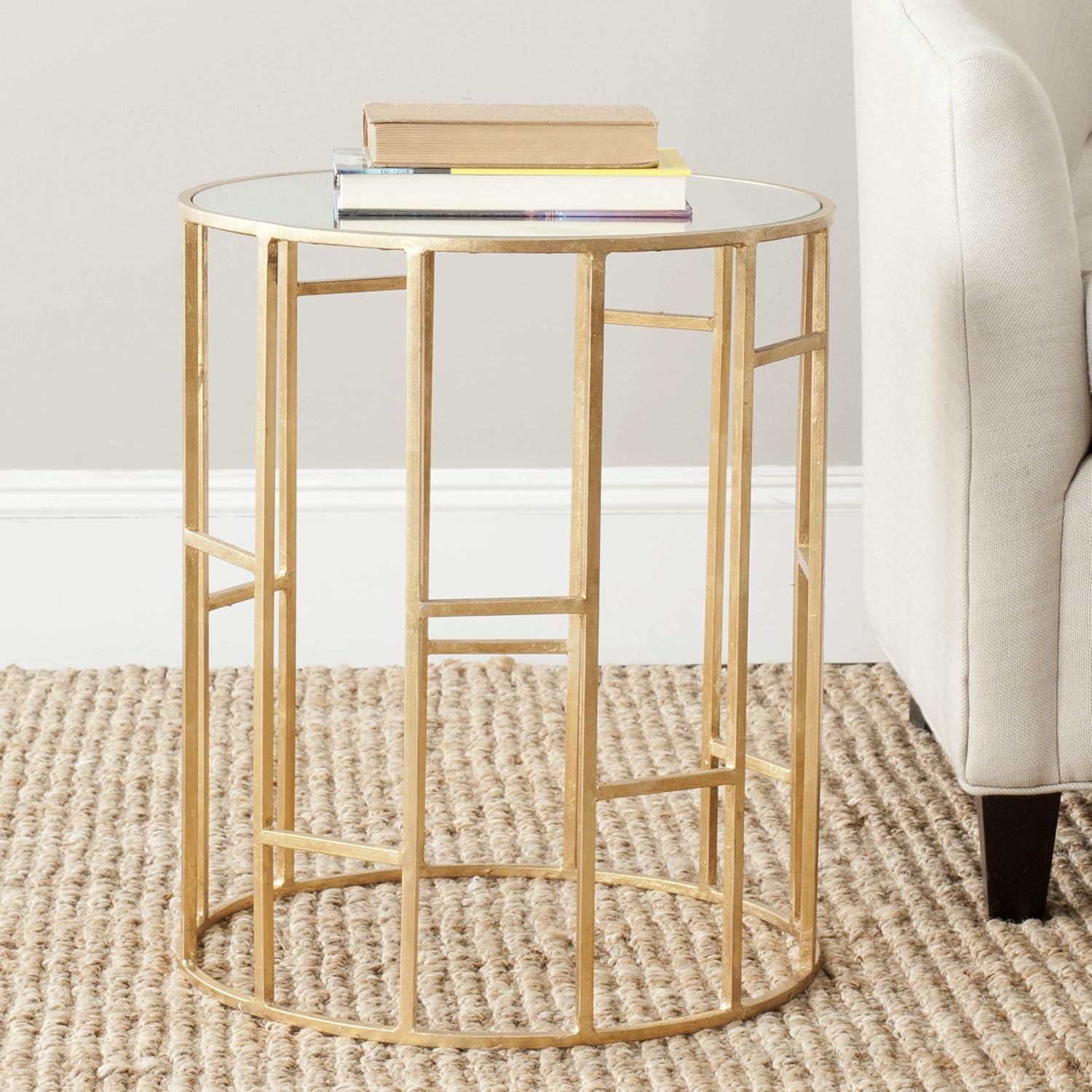 Safavieh Home Collection Doreen Gold Accent Table