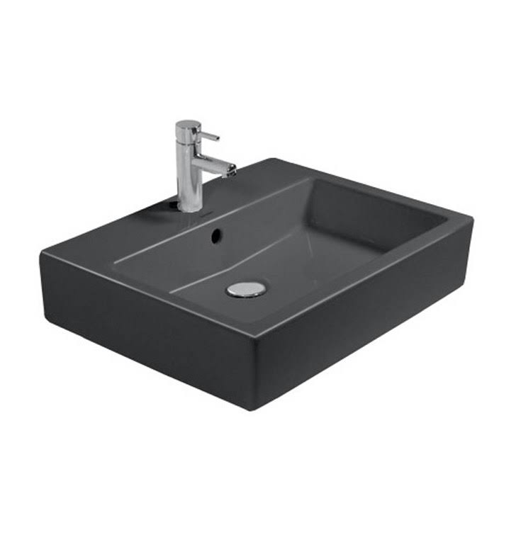 Duravit 04546008001 Vero Bathroom Sink Black