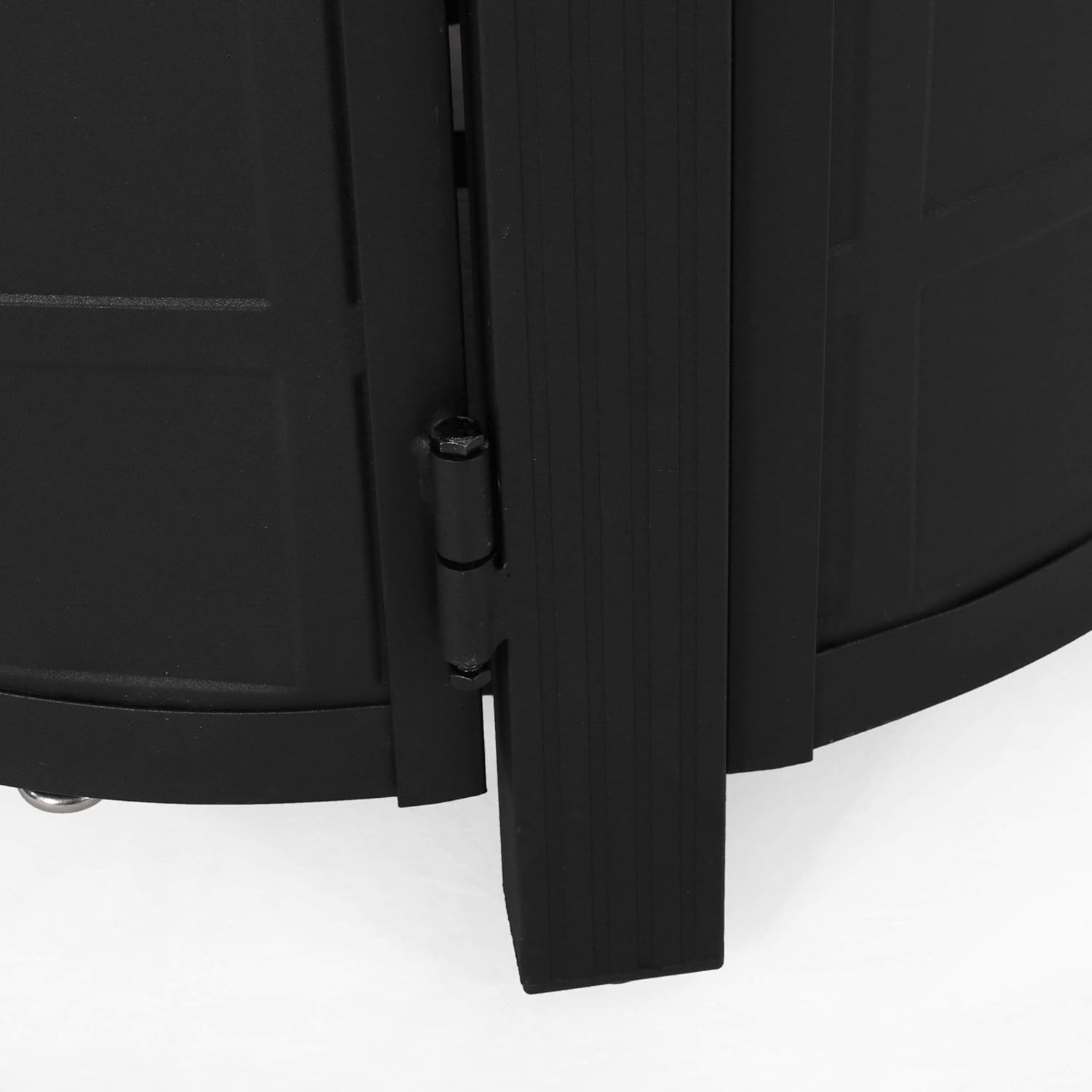 Christopher Knight Home 312971 Richie Outdoor Round Aluminum Fire Pit, Matte Black