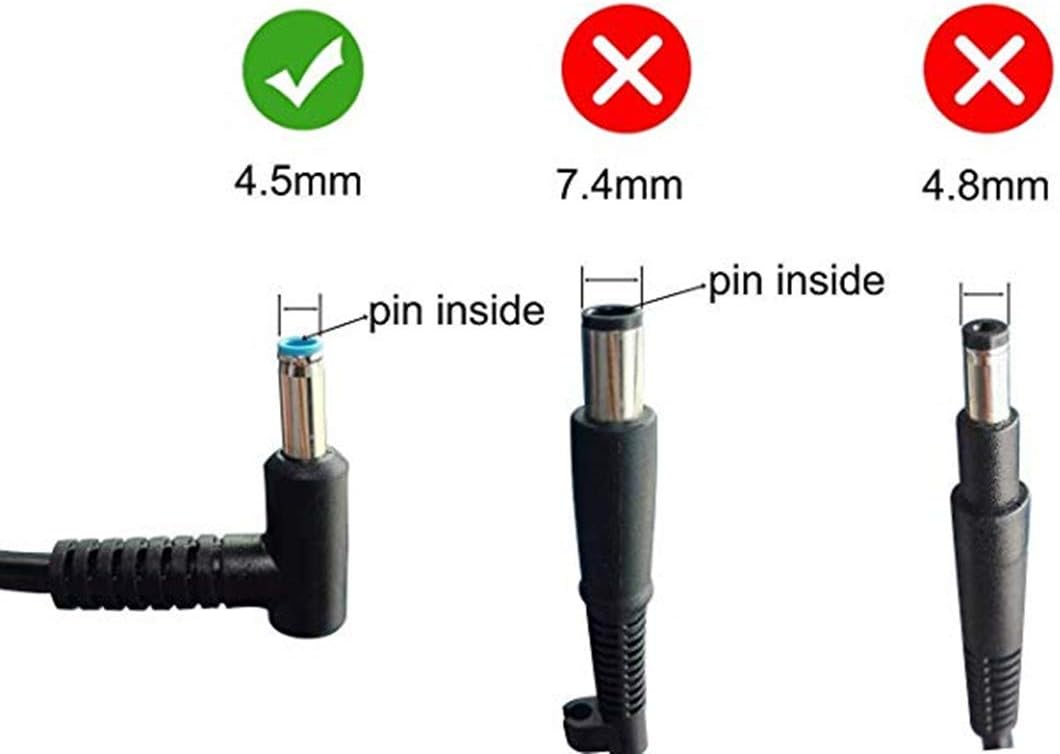 150W Power Supply Charger for HP ZBook Studio15 G3 G4 G5 HP ZBook G3 G4 OMEN x by 15 17 ADP-150XB B 776620-001 917677-003 75626-003 917677-001 PC Laptop Adapter Cord New 19.5V 7.7A 150 Watt Connector Pack of 2