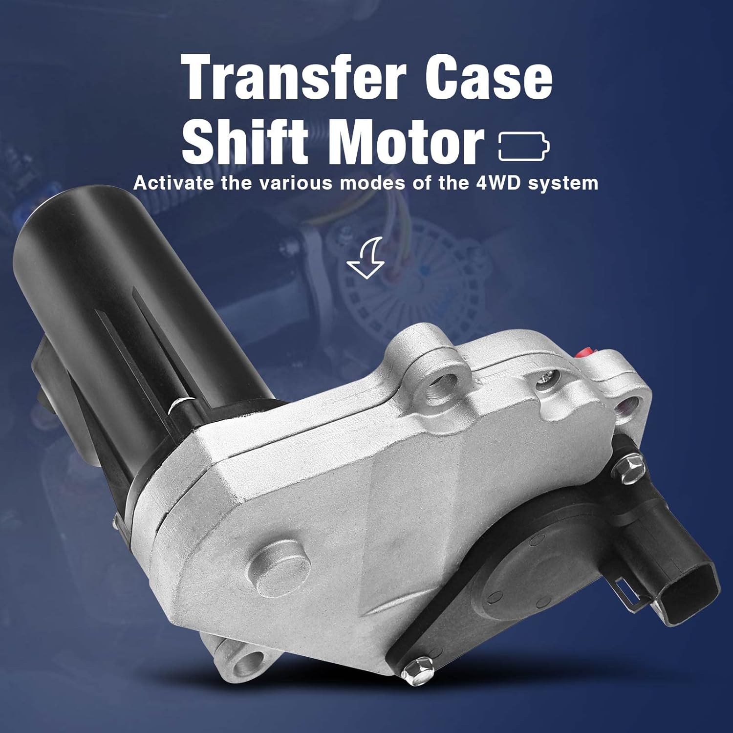 A-Premium Transfer Case Shift Motor Compatible with Chevrolet Tahoe GMC K1500 K2500 Suburban Yukon Cadillac Escalade Dodge Dakota Durango 600902