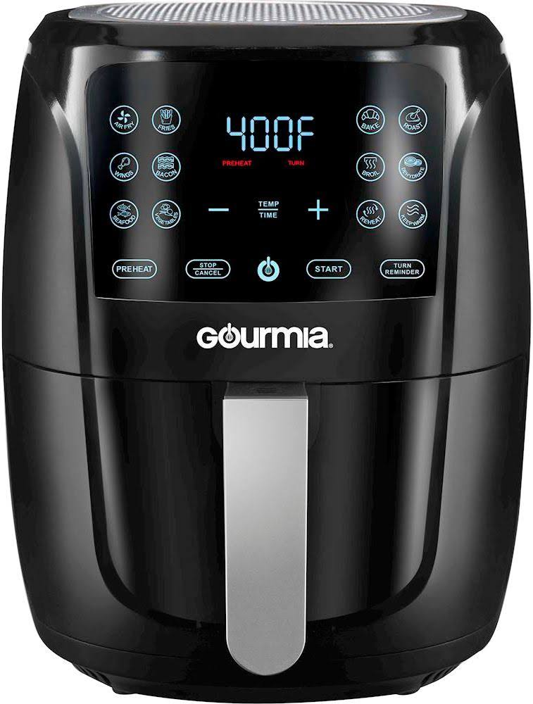 Gourmia Black Digital Air Fryer - 6 qt