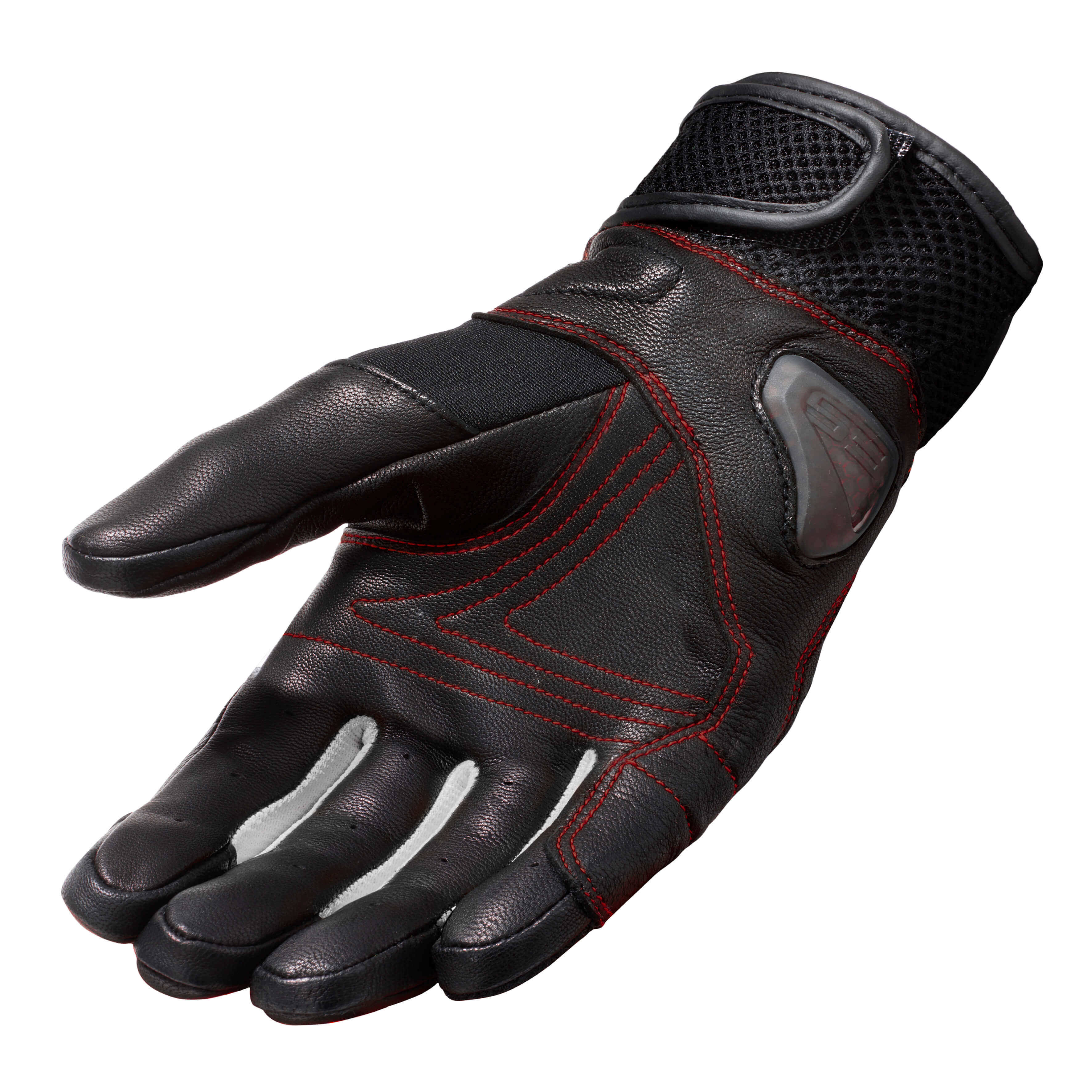 Revit Metric Gloves Black-Neon Red XL