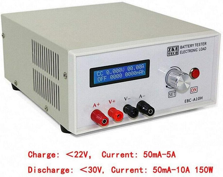 DNYSYSJ Battery Capacity Charge and Discharge Tester EBC-A10H Battery Electronic Load Charge Discharge Capacity Constant Discharge Power Charger